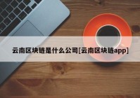 云南区块链是什么公司[云南区块链app]